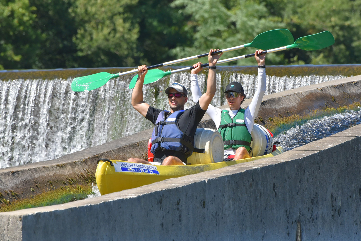Descente canoë